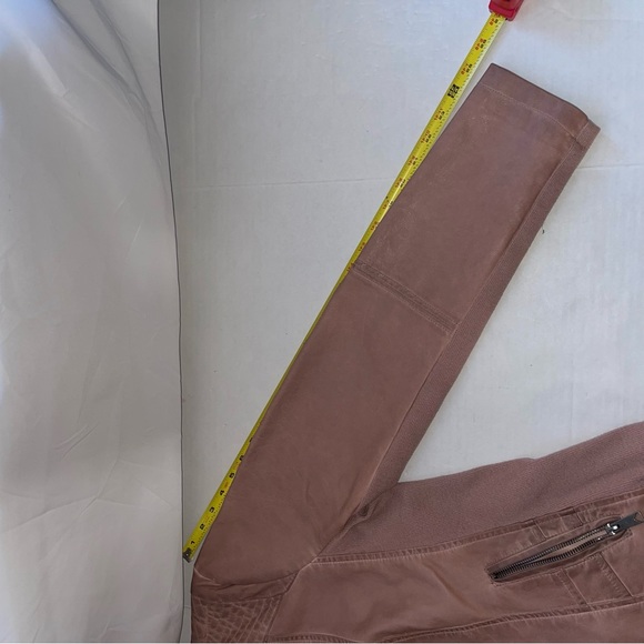 Women’s Jacket Debby Collection Non Leather Dusty Rose Size Large - Picture 4 of 9